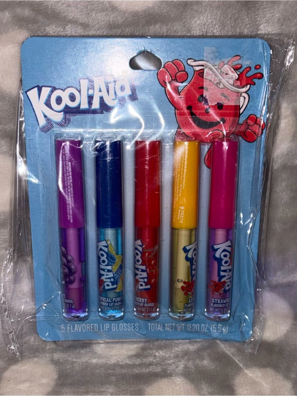 Five Pack Kool-Aid Flavored Lip Gloss - NEW